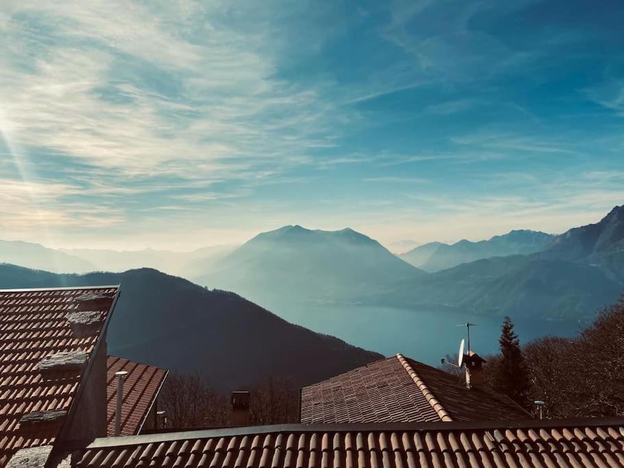 Chalet La Terrazza Vista Lago Bellano Exterior foto